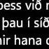 Mundu Eftir Mér Gréta Salome Jonsi Lyrics English And French Translation Iceland ESC 2012