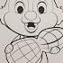 Coloring Dale Baby Version From Chip N Dale Rescue Rangers