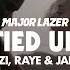 Major Lazer Tied Up Feat Mr Eazi Raye Jake Gosling Official Music Video