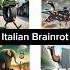 Italian Brainrot Meme Characters With Tralalero Tralala Funk V 2 Bombardino Italianbrainrot
