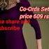 Cord Set Design Suit Set Two Piece Dress Co Ord Dress Shorts