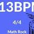 Free Drum Backing Track Math Rock 113 Bpm