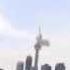 Meteor Hits CN Tower Toronto