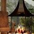 Cozy Spring Terrace On Treehouse Ambience With Birdsong And Fireplace Sounds For Sleep Relaxation