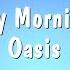 Sunday Morning Call Oasis Karaoke Version