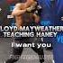 Floyd Mayweather Teaching Devin Haney Shorts Boxing Boxingtraining Boxer