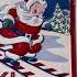 Raz 18 Vintage North Pole Ski Embossed Wall Art Set Of 2 4312362