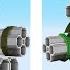 Minecraft Vs PvZ GATLING PEA COB CANNON