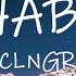 My Habits CLNGR Lyrics Lyric Video