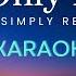 It S Only Love Simply Red Karaoke Version