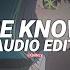 She Knows Ne Yo Ft Juicy J Edit Audio