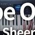 NINANO 니나노노래방 Ed Sheeran Shape Of You Piano Cover NINANO Karaoke