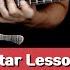 Jerry C Canon Rock Guitar Lesson With Tab Part 1 Slow Tempo