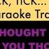 Therapy From Tick Tick BOOM Karaoke Track With Lyrics On Screen