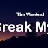 The Weeknd Don T Break My Heart Lyrics