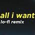 Kodaline All I Want Alphasvara Lo Fi Remix