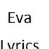 Mina Celentano Eva Lyrics