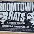 67rebellion The Official Music Archive 1981 Jan 18th The Boomtown Rats Rainbow Theatre