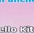 Hello Kitty Sigla Italiana SONG TESTO SINCRONIZZATO