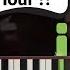 Coffin Dance Meme EASY Piano Tutorial Synthesia