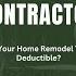 Ep 14 Is Your Home Remodel Tax Deductible Featuring Austin Long