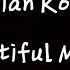 Lyrics Kristian Kostov Beautiful Mess