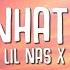 Lil Nas X THATS WHAT I WANT Lyrics