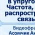 Тема 6 Распространение колебаний в упругой среде Волны Частота длина скорость распространения