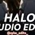 Halo Beyoncé Edit Audio