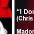 Madonna I Don T Search I Find Chris Cox Remix Official Mix HD