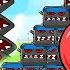 Новый Красный Шар мод на 1000 квадратов на уровне Игра Red Ball 4 Mod 100 Square шарик от Спуди
