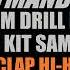 145 BPM Free UK Drill Katmandu Producer Loop Kick Snare Clap Hi Hat Slide 808 Preset Pattern Stem