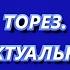 ТОРЕЗ АКТУАЛЬНО 203 Выпуск от 23 10 2024