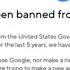 Google Ban Speedrun 97 1 Effective