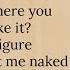 TEN 텐 Paint Me Naked Lyrics