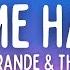 Ariana Grande The Weeknd Love Me Harder Lyrics