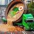 Evolution From Giant Ramen Noodles Spilling On A Truck To Natural Scenery