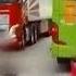 Incredible Near Miss Of Child As Truck Driver Slams On Brakes