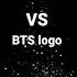 Blackpink Logo VS BTS Logo Shorts