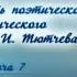 Русская литература Федор Тютчев Передача 7 Поэты тютчевской плеяды