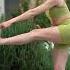 Standing Head To Knee Pose Dandayamana Janu Sirsasana Yoga Forward Bend Balance Core Stability