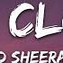 Ed Sheeran Eyes Closed Lyrics