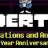 1 Year Anniversary Undertale Deltarune Scrapped Animations And Animation WIPs