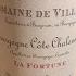 Pedigree Meets Terroir Aubert De Villaine Bourgogne Côte Chalonnaise La Fortune 2017 Oct 4 2022