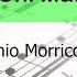 Chi Mai Ennio Morricone Tenor Sax Clarinet Backing Track And Sheet Music