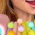 ASMR MUKBANG Pastel Desserts Milk Jello Retro Sour Candy Marshmallow Pop Rocks Lemon Jelly 먹방