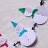 Origami Folding Craft Papercraft Origami Snowman Christmas Shorts