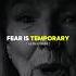 Fear Is Temporary Regret Is Forever Shorts Motivation Quotes Fear Trending Viral Shortsfeed