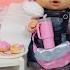 Baby Alive Doll Abby Packing Hello Kitty Suitcase For Vacation Doll Travel Routine