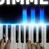 ABBA Gimme Gimme Gimme Piano Cover